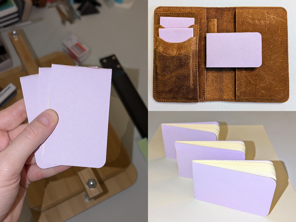 Wallet Notebooks product image collage for Grapesicle set of 3